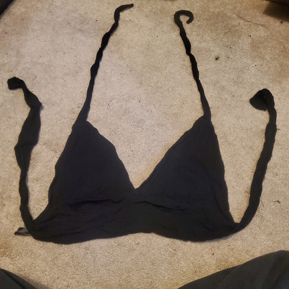 Elegant Black Crop Top